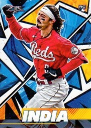 2021 Topps Fire #106 Jonathan India RC - Reds